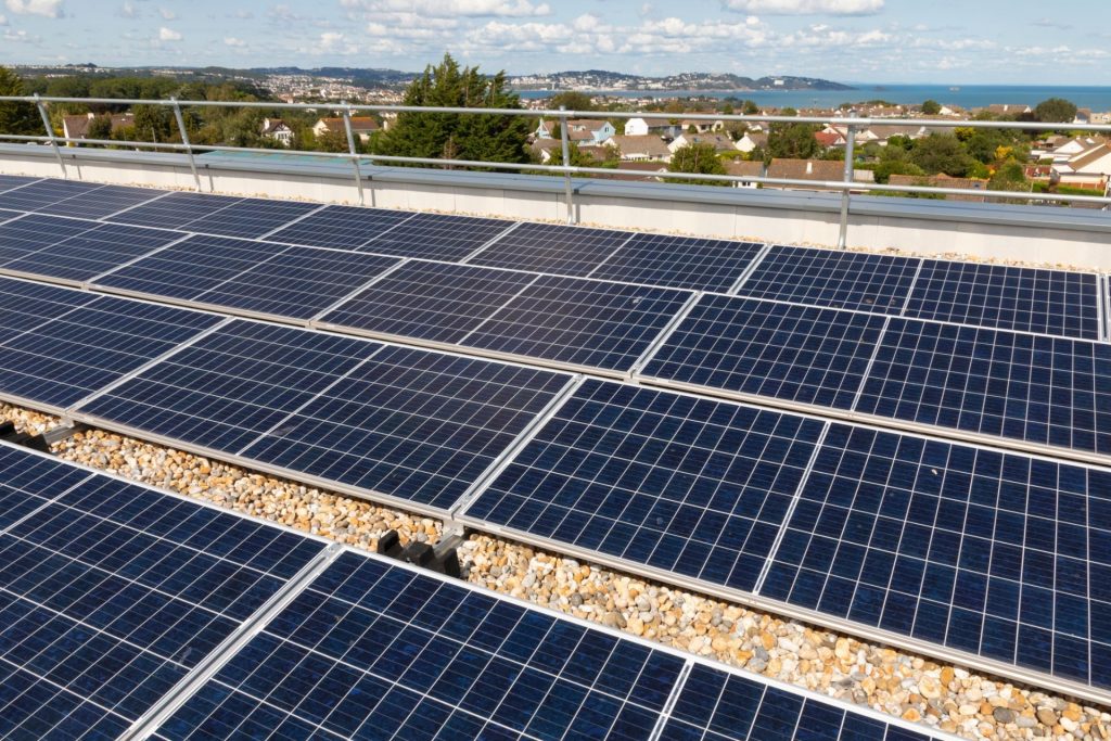 Epic Centre Paignton solar panels and energy management